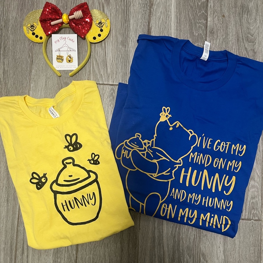 Disney couples shirt lot- Winnie the Pooh